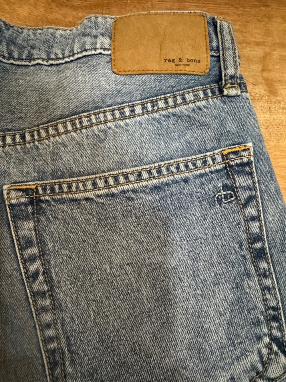 rag & bone high rise ankle wide leg - Picture 9 of 9